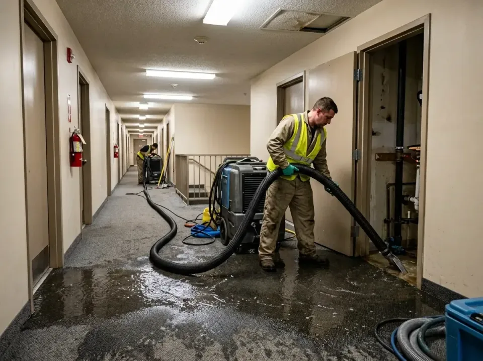 multi-unit-apartment-hallway-f-005 — frequently asked questions, Emergency Burst Pipe Water Extraction & Removal in Cadiz, KY